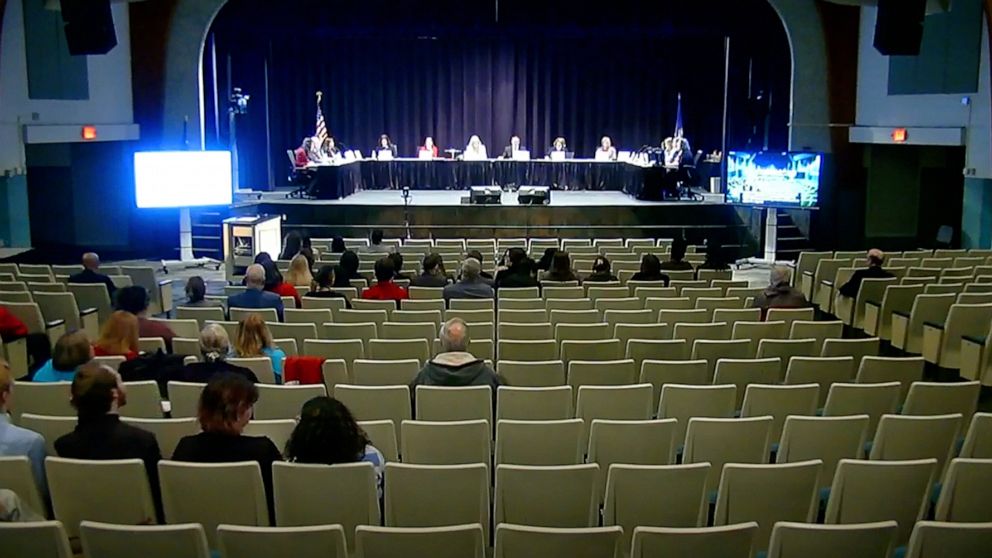 PHOTO: Virginia Beach school board meeting, Feb. 14, 2023.