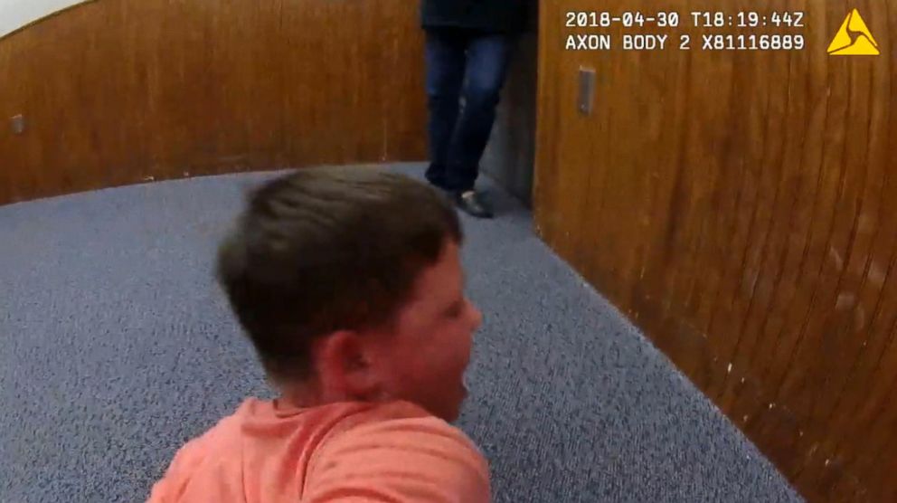 PHOTO: Bodycam footage of a child with autism seemingly being held down and handcuffed was released this week. 