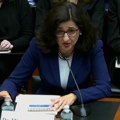 President Nemat "Minouche" Shafik testified on Wednesday before a congressional committee investigating antisemitism on the New York City campus.