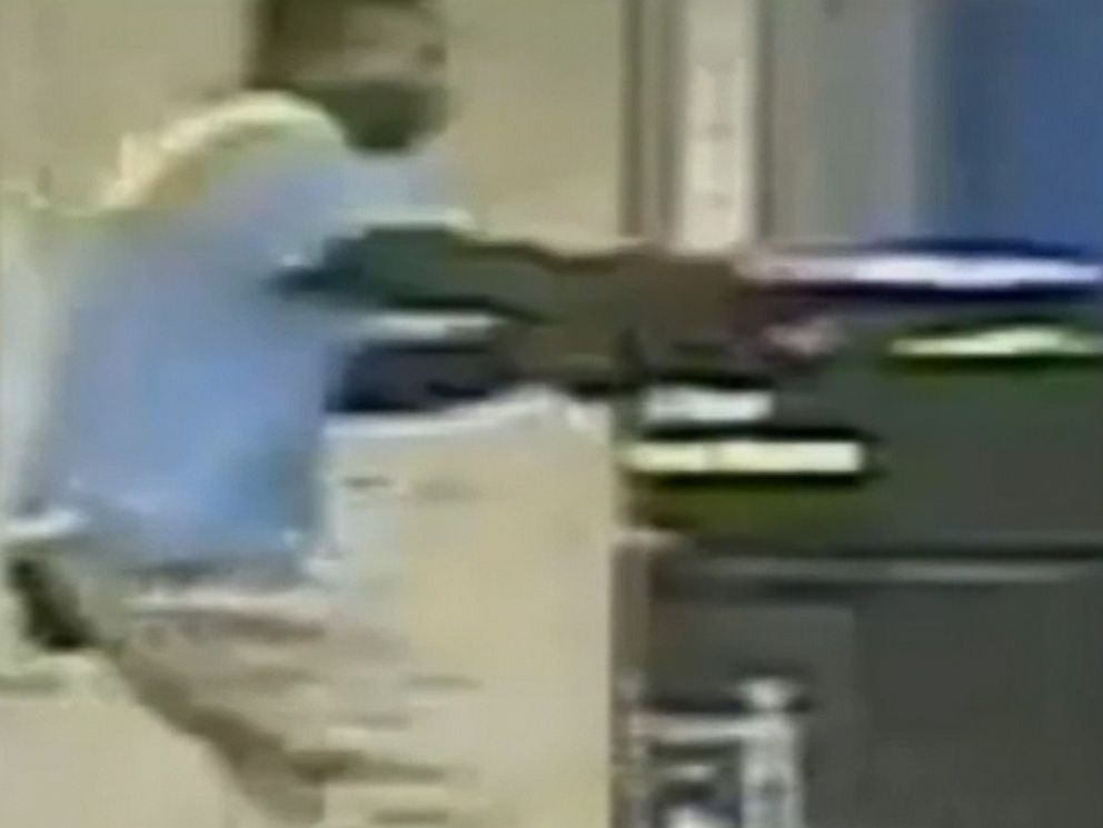 PHOTO: The New York Police Department says that this man pushed a woman onto the tracks from a train platform in Greenwich Village in New York City on June 1, 2015.