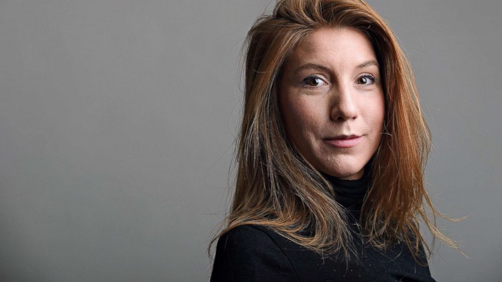 This family handout photo shows Swedish journalist Kim Wall who died on board a submarine south of Copenhagen, Aug. 11, 2017.




