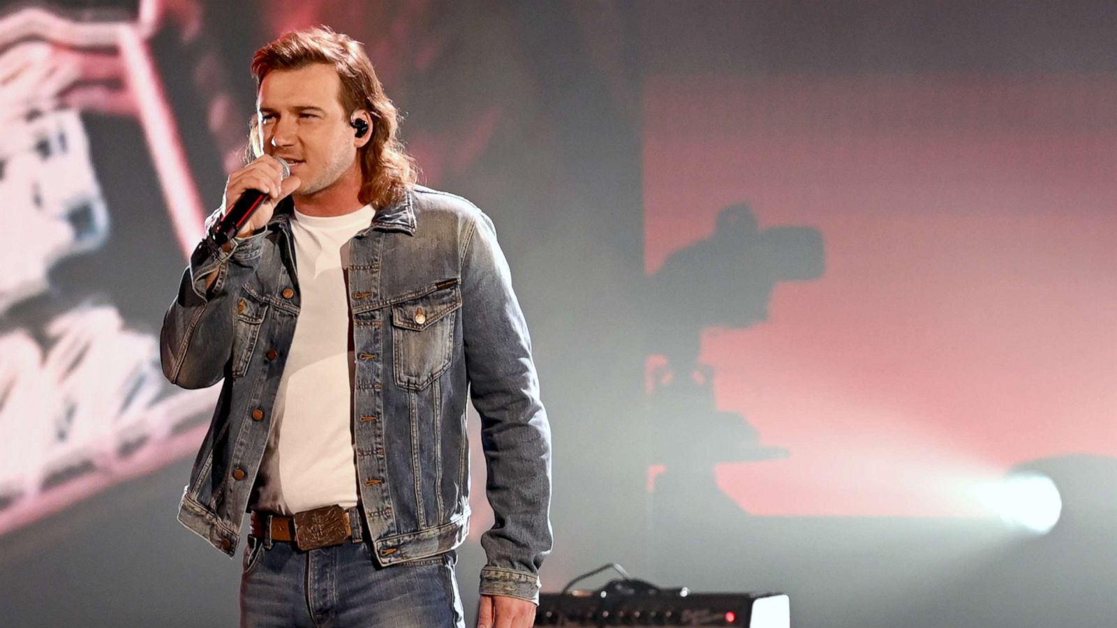 PHOTO: Morgan Wallen performs onstage during the 55th Academy of Country Music Awards at the Grand Ole Opry, Sept. 13, 2020 in Nashville, Tenn.