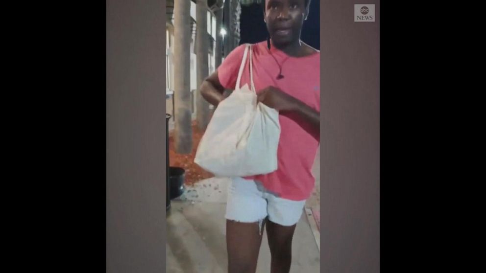 PHOTO: Police are asking for the public's help to locate a suspect in a motorized shopping cart who allegedly stole a Walmart shopper's wallet in Clearwater, Fla., on April 1, 2019. 