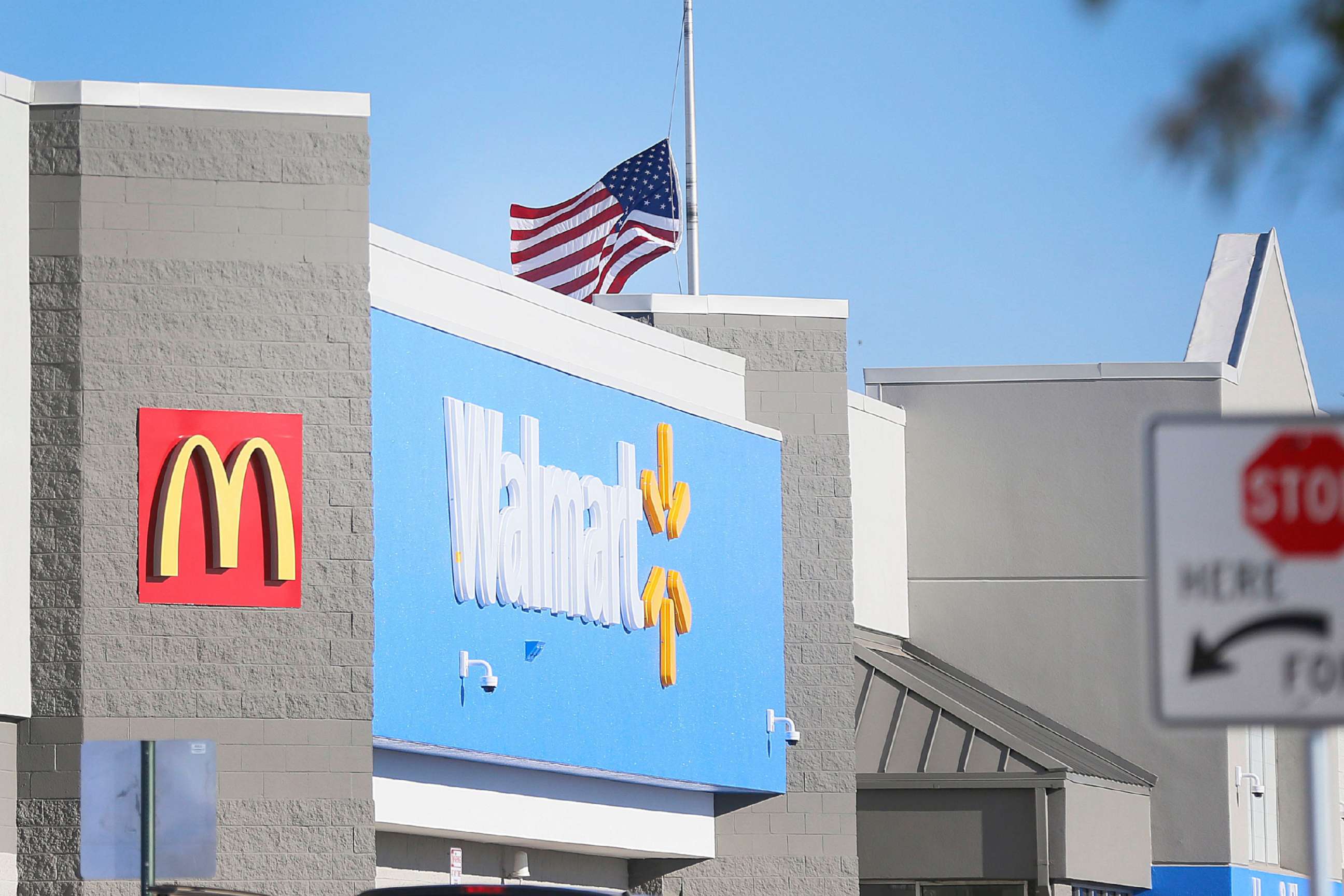 PHOTO: A Walmart hypermarket stands in El Paso, Texas, Nov. 13, 2019.