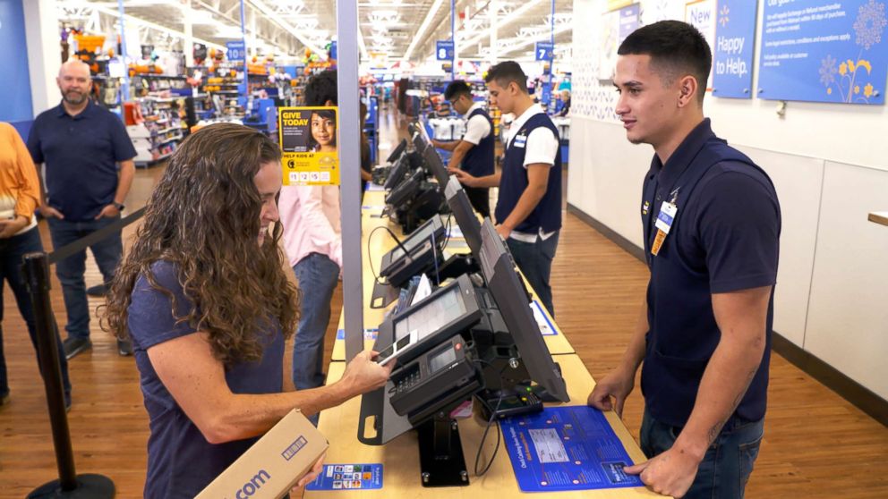 PHOTO: Walmart has unveiled a new service through their app that aims to streamline the returns process. 