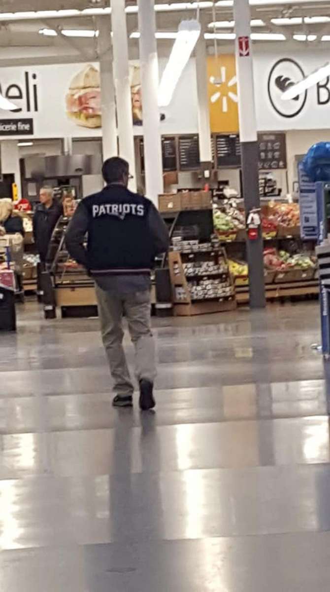 PHOTO:  A mystery man paid off the entire lot of layaway items for customers at a Walmart store in Derby, Vermont. 