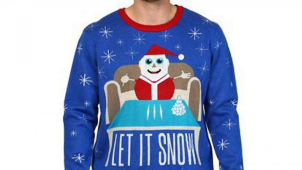 ugly sweater let it snow