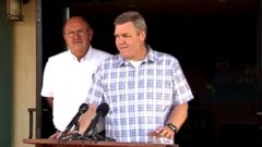 PHOTO: Pastor David George of Oakville, Washington, spoke out on why he stepped up to stop a rampaging man, who shot three people and tried to carjack multiple victims during a press conference on July 20, 2018. 