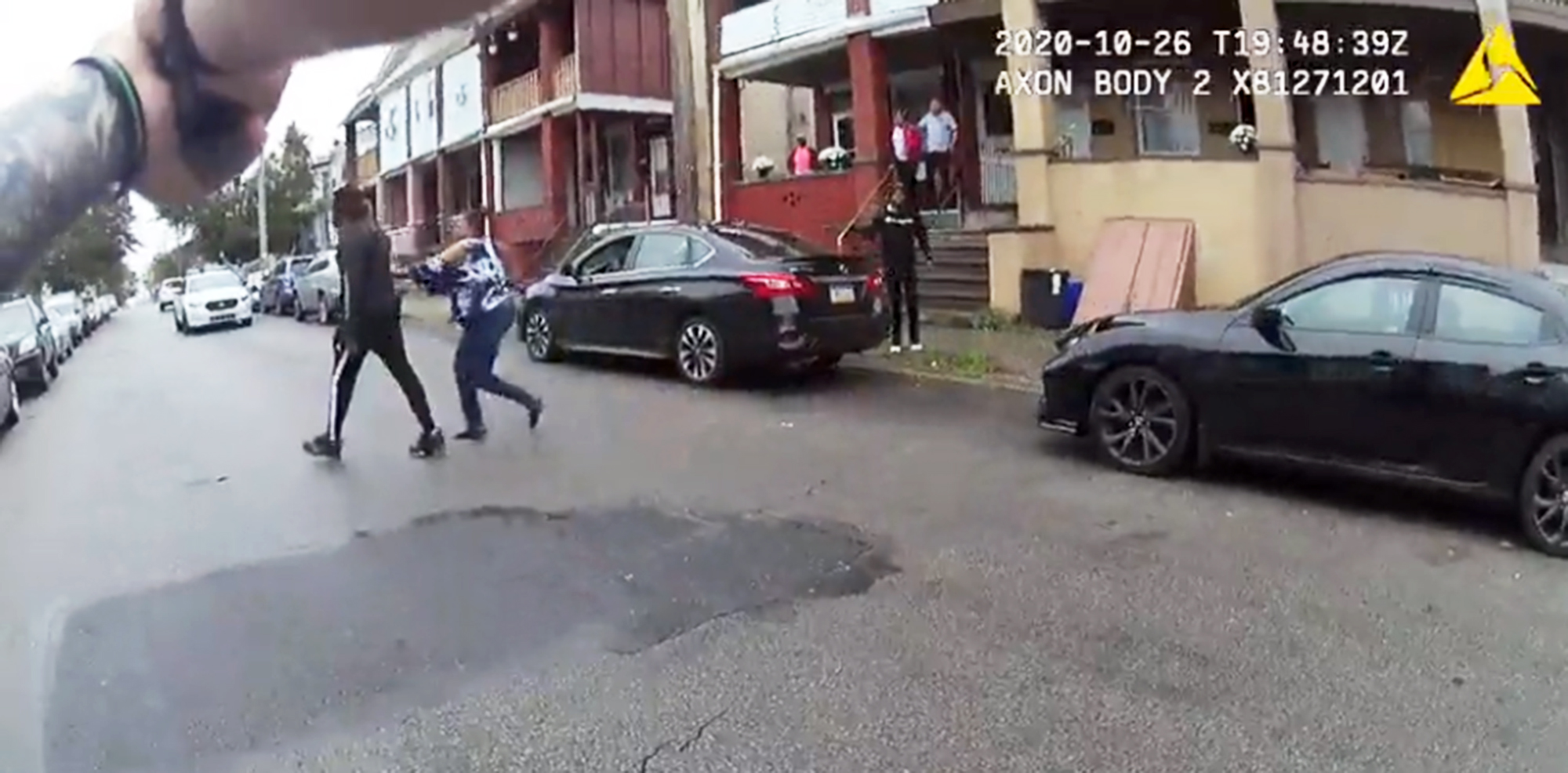PHOTO: Caption: Police released body-camera footage of the Oct. 26 police-involved shooting of Walter Wallace Jr. in Philadelphia.

