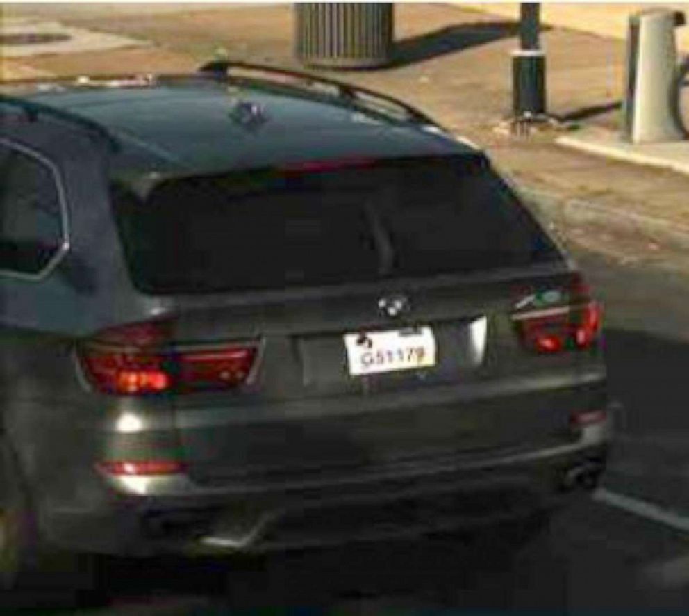 PHOTO: DC police released this image of a black car wanted in connection with the shooting of 1-yr-old Carmelo Duncan on Dec. 1, 2020, in Washington, DC.