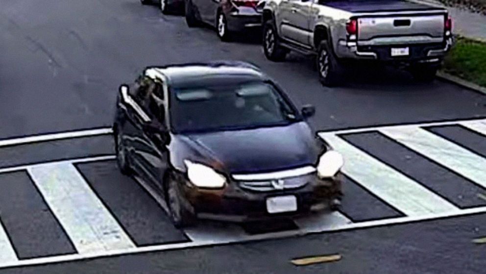 PHOTO: The DC Police Dept. seeks assistance in locating the pictured vehicle in connection with 3 deaths that occurred in Washington, D.C. on Sept. 4, 2021. The vehicle is described as a black Honda Accord sedan. 