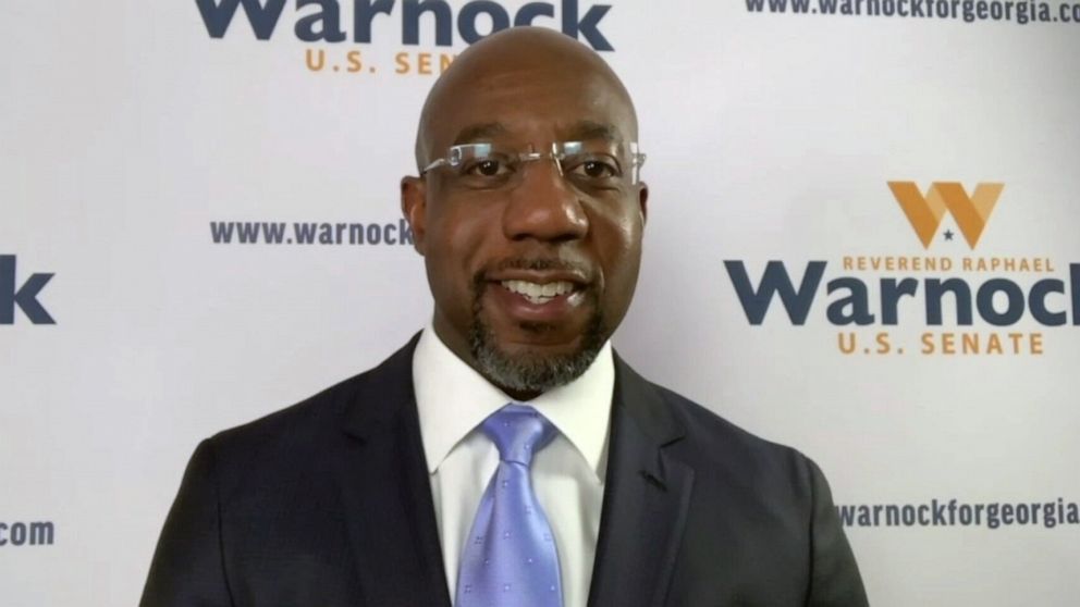 Video Sen. Raphael Warnock wins Georgia runoff - ABC News