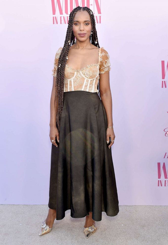 PHOTO: Kerry Washington arrives at The Hollywood Reporter's Annual Women in Entertainment Breakfast Gala at Milk Studios on December 11, 2019 in Hollywood, California.