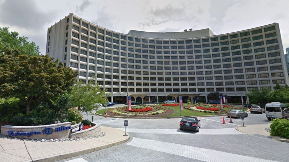PHOTO: The Washington Hilton hotel in Connecticut Avenue in Washington, D.C., in 2017.