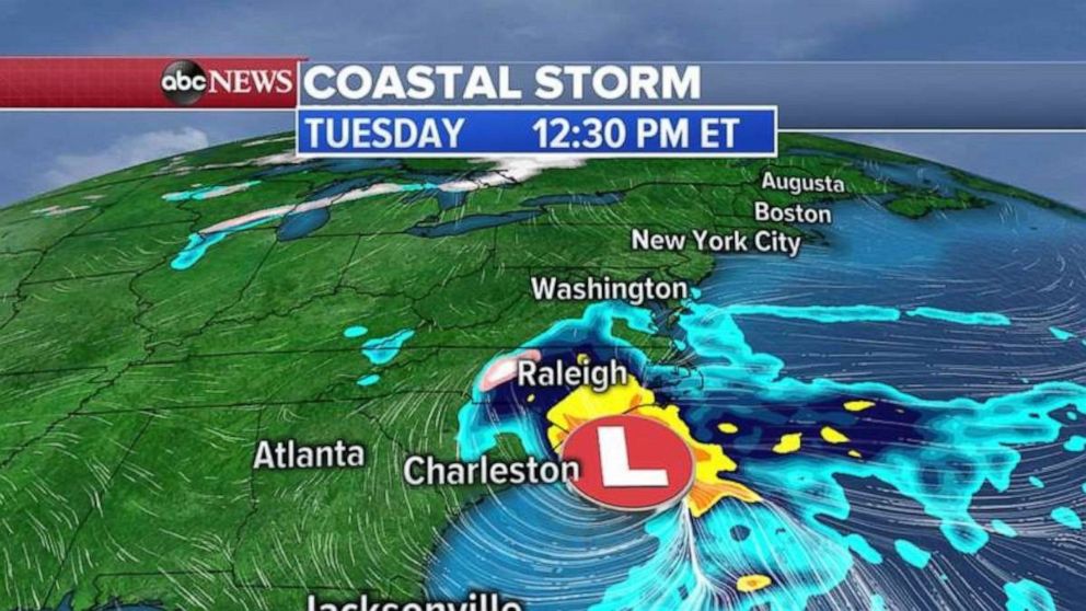 East Coast expecting rain as new storm hits West Coast ABC News