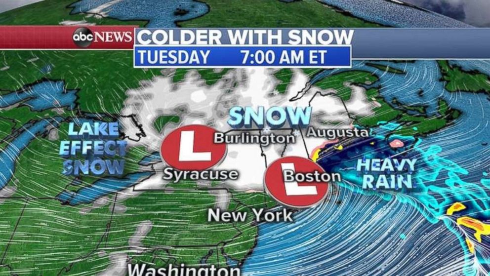 A massive winter storm is targeting the northeast this morning.