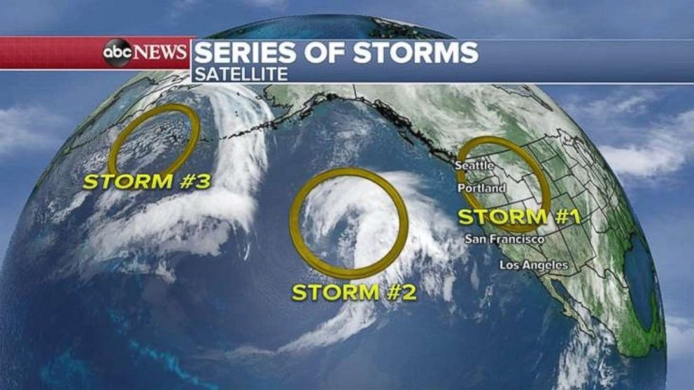 As A Major Pacific Storm Heads East 2 More Head For The West Coast KSRO   Weather 2 190107 HpEmbed 16x9 992 