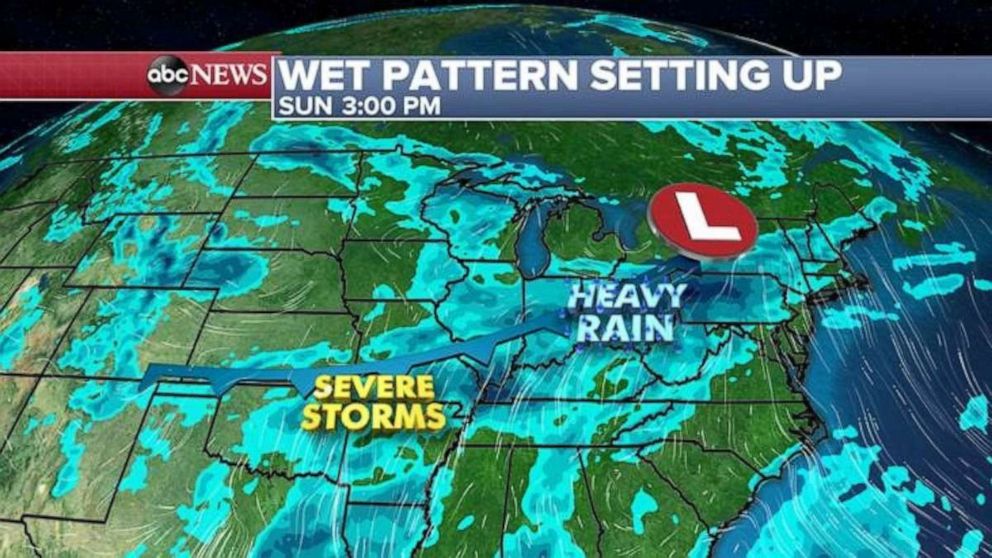 PHOTO: Severe storms are in the forecast.