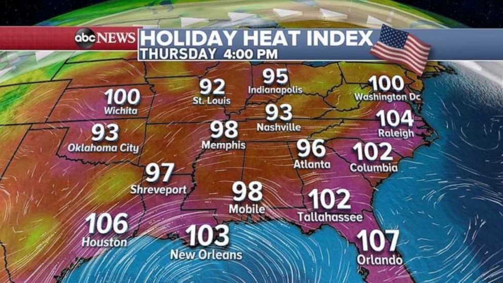 PHOTO: A heat wave is expected on Thursday for much of the U.S.