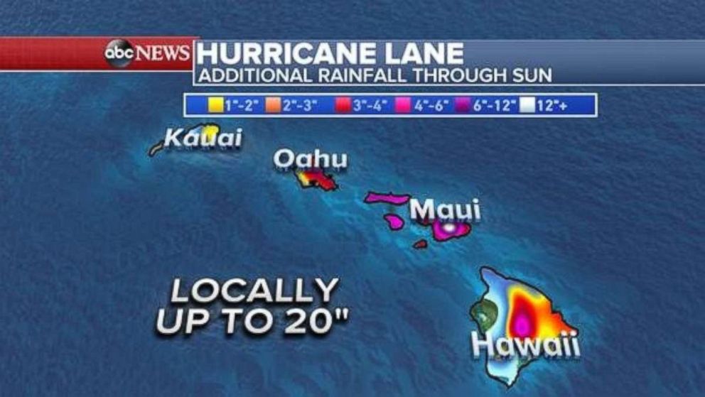 Extreme Flooding Reported As Hurricane Lane Nears Hawaii - Abc News