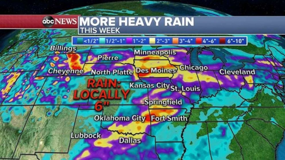 PHOTO: A lot of rain is expected this week.