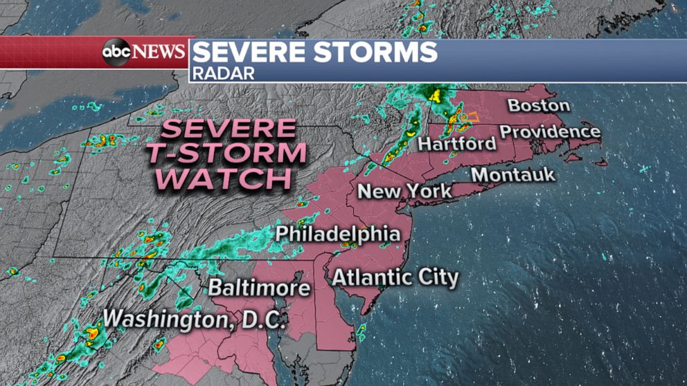 PHOTO: Severe Thunderstorm Watch.