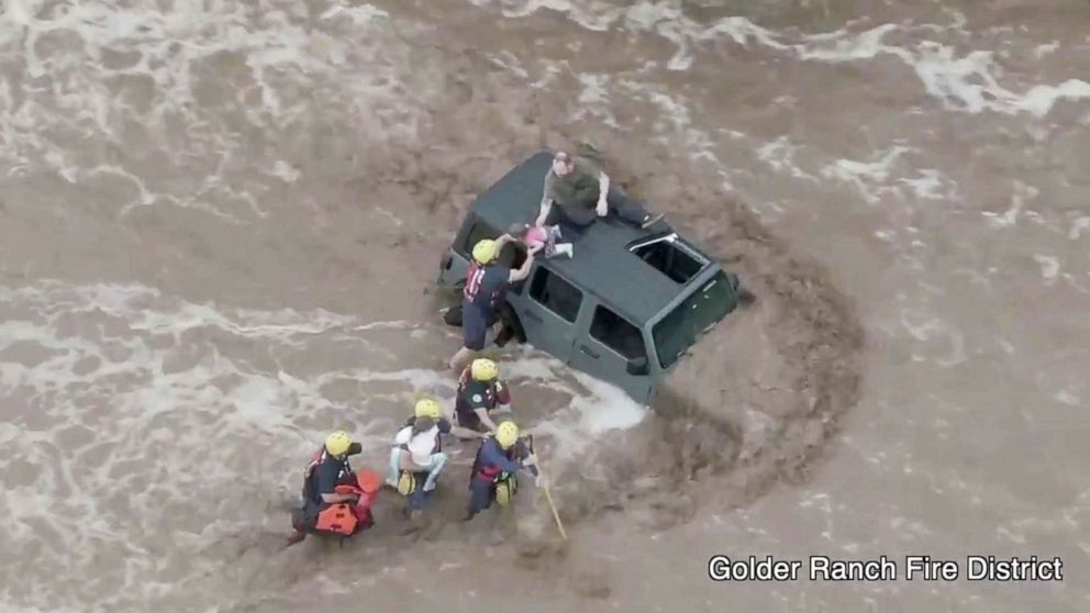 Over 55 million Americans at risk for flash flooding this weekend