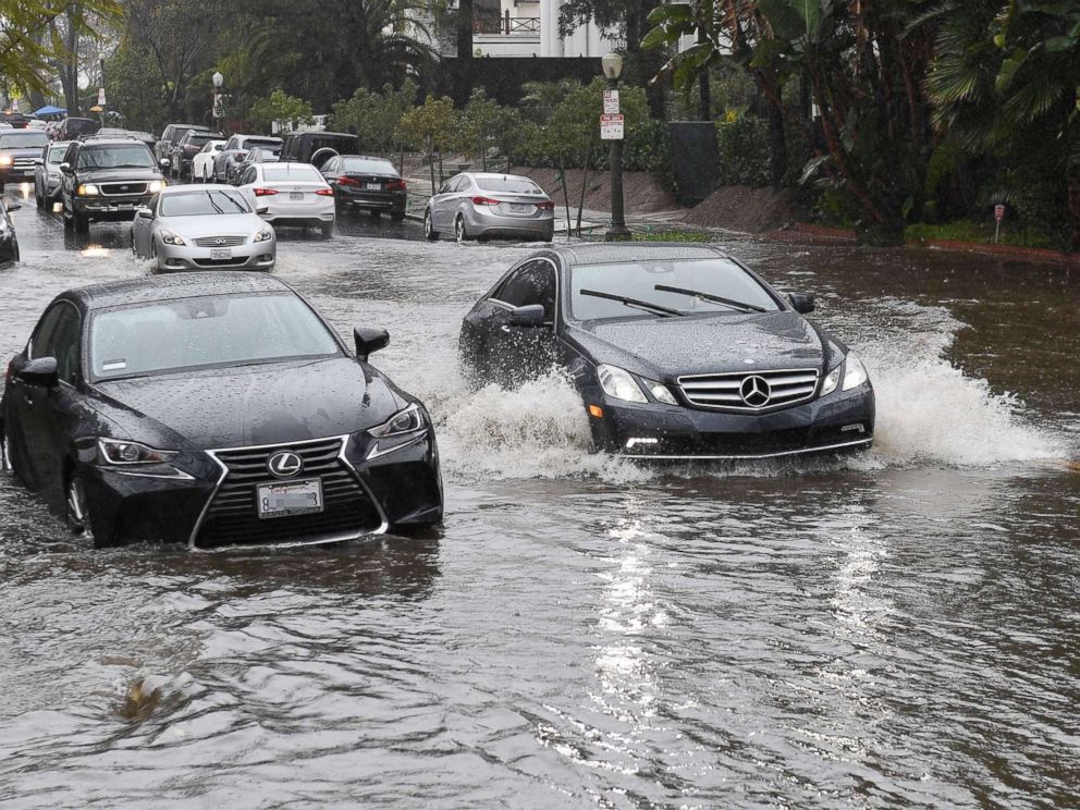 West Coast braces for more rain after flash flooding causes mudslides