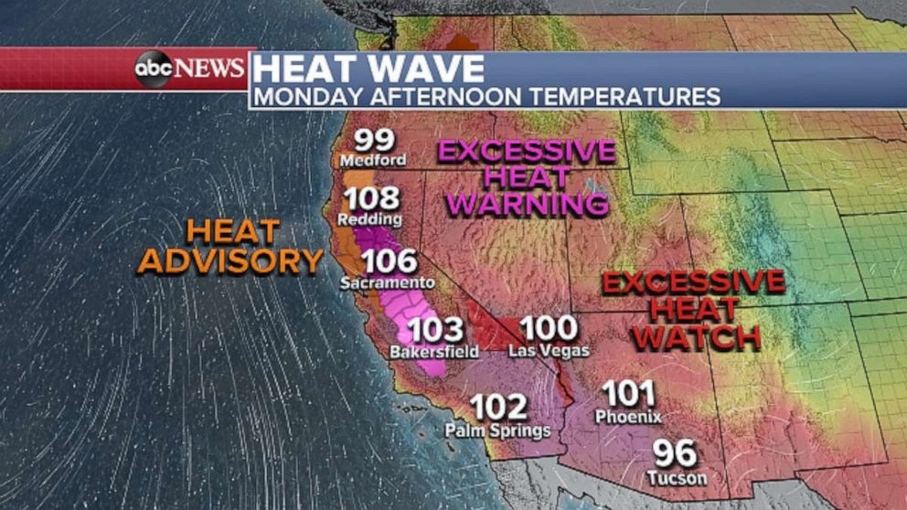 PHOTO: A heat wave hits the West Coast over Memorial Day weekend. 