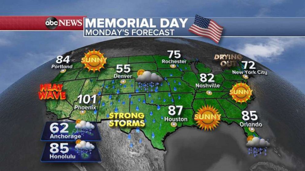 Recordcold temperatures grip Northeast Memorial Day weekend ABC News