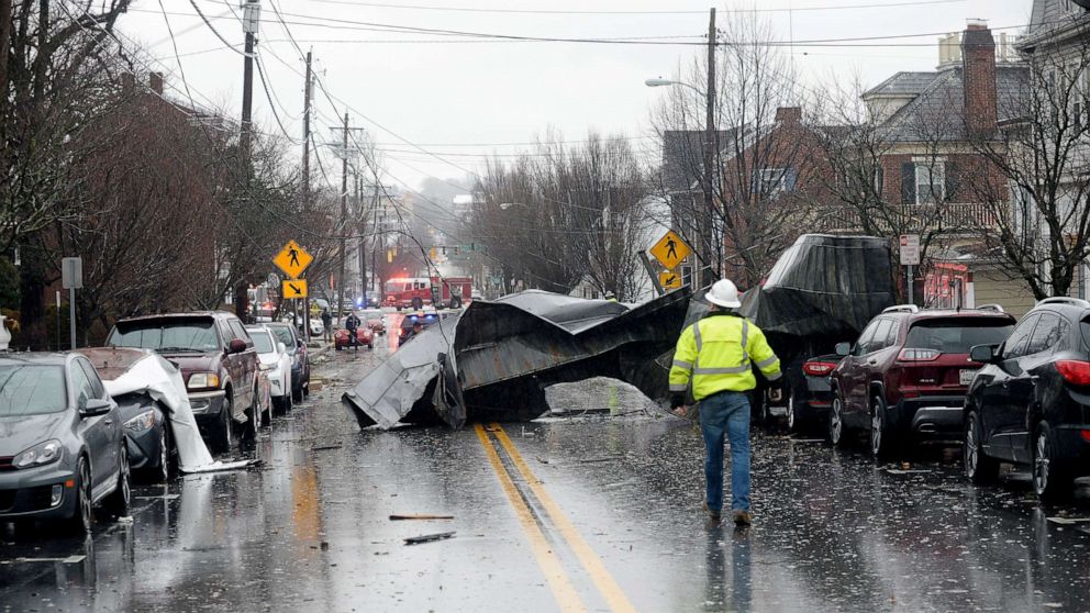Powerful storms wreak havoc 'It sounded like a freight train' ABC7