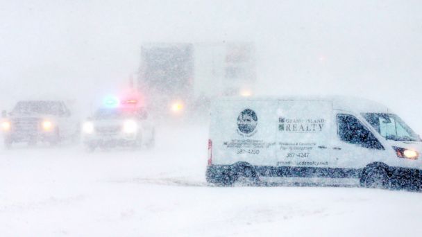 Snow wreaking havoc on roadways; more snow, ice, heavy rain bearing ...