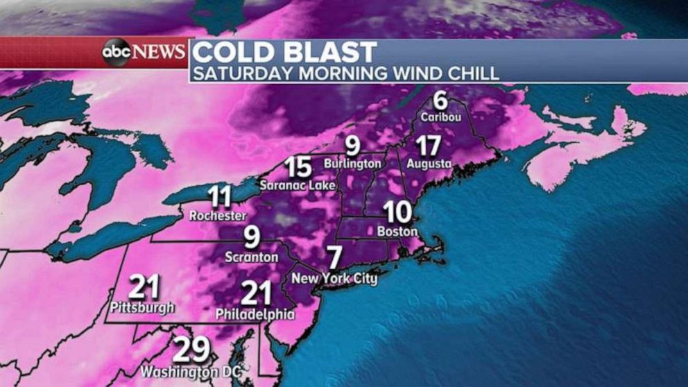 PHOTO: A blast of cold air hit parts of the Northeast U.S. on Dec. 19, 2020.
