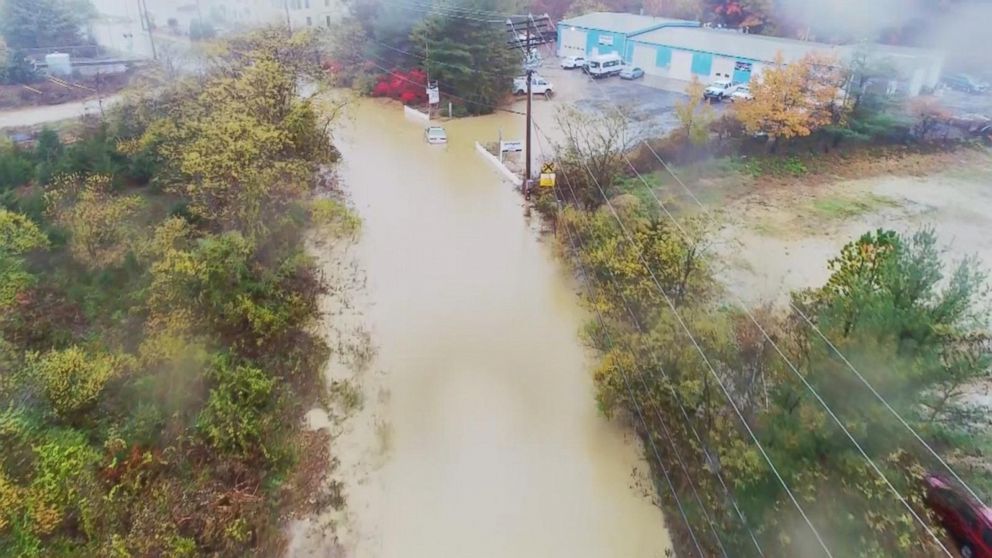 PHOTO: Severe storms brought flooding to parts of the mid-Atlantic over the weekend.