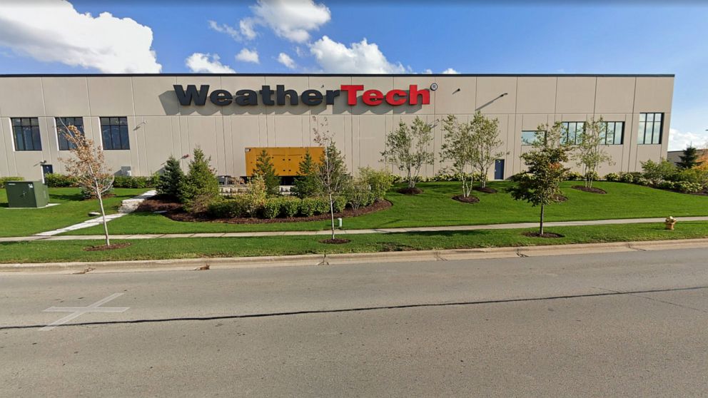 PHOTO: WeatherTech warehouse in Bolingbrook, Illinois.