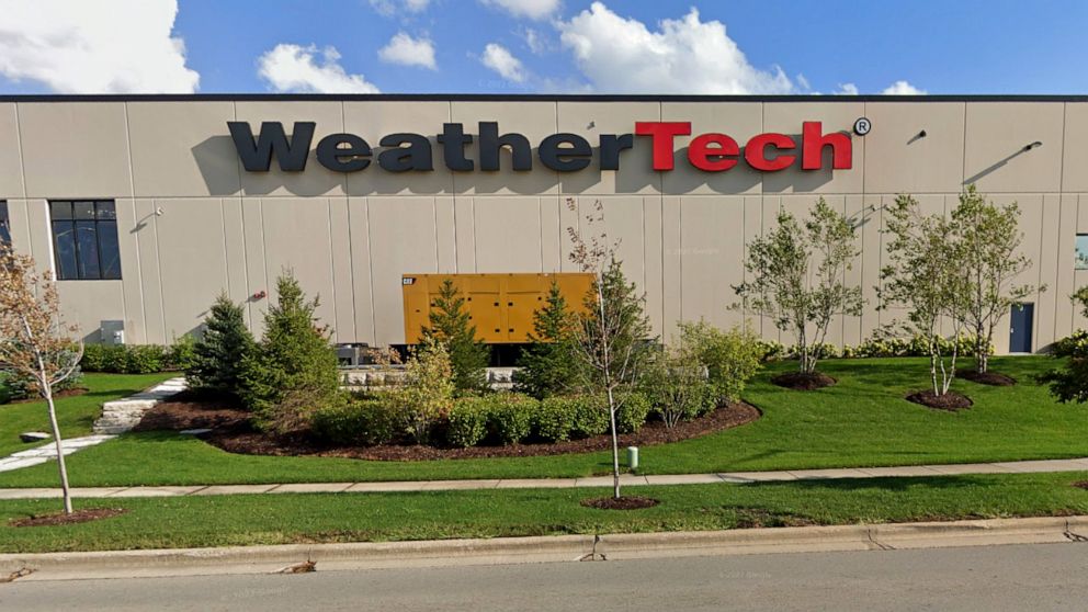 PHOTO: WeatherTech warehouse in Bolingbrook, Illinois.