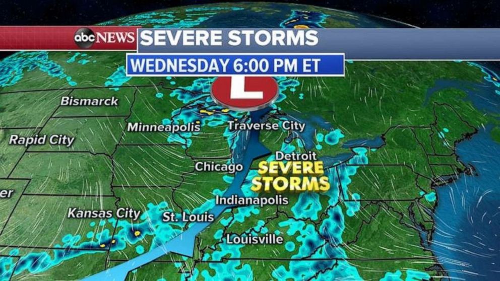 Severe Storms Expected From Rockies To The Midwest News Site 0776