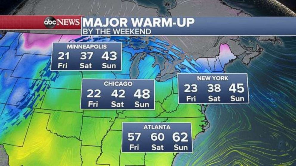 PHOTO: The weekend weather.