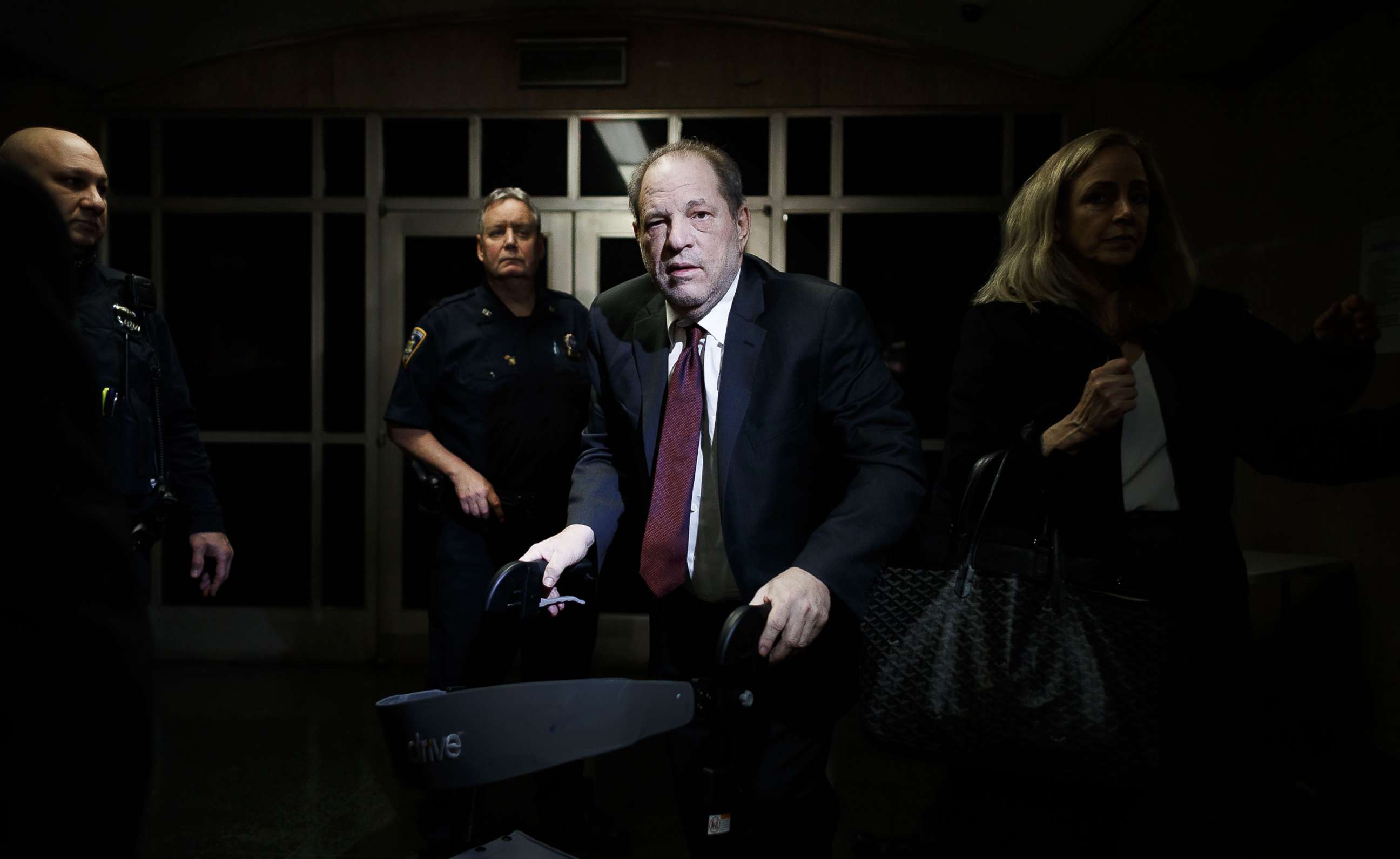 PHOTO: Harvey Weinstein departs New York State Supreme Court in New York, Feb. 20, 2020.