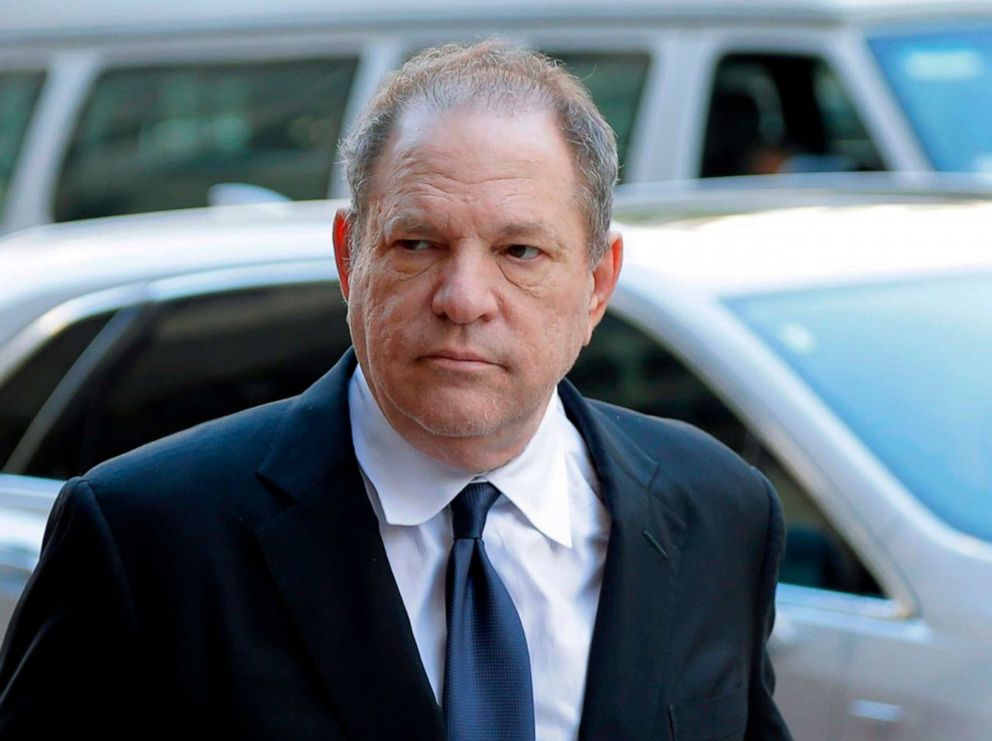 PHOTO: In this July 9, 2018 file photo, Harvey Weinstein arrives for a pre-trial hearing in New York.