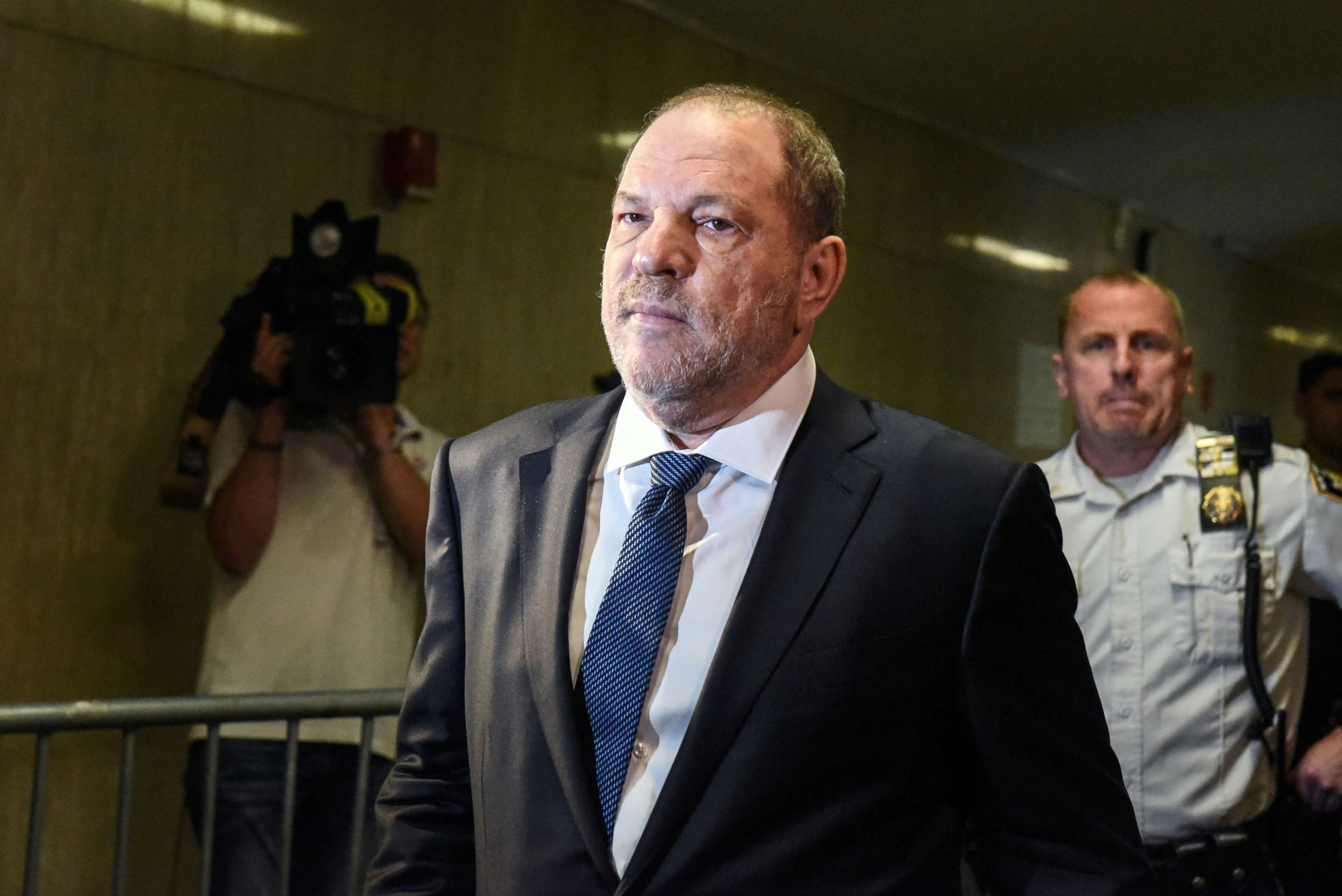 PHOTO: Harvey Weinstein arrives at the New York State Supreme Court, Oct. 11, 2018 in N.Y.