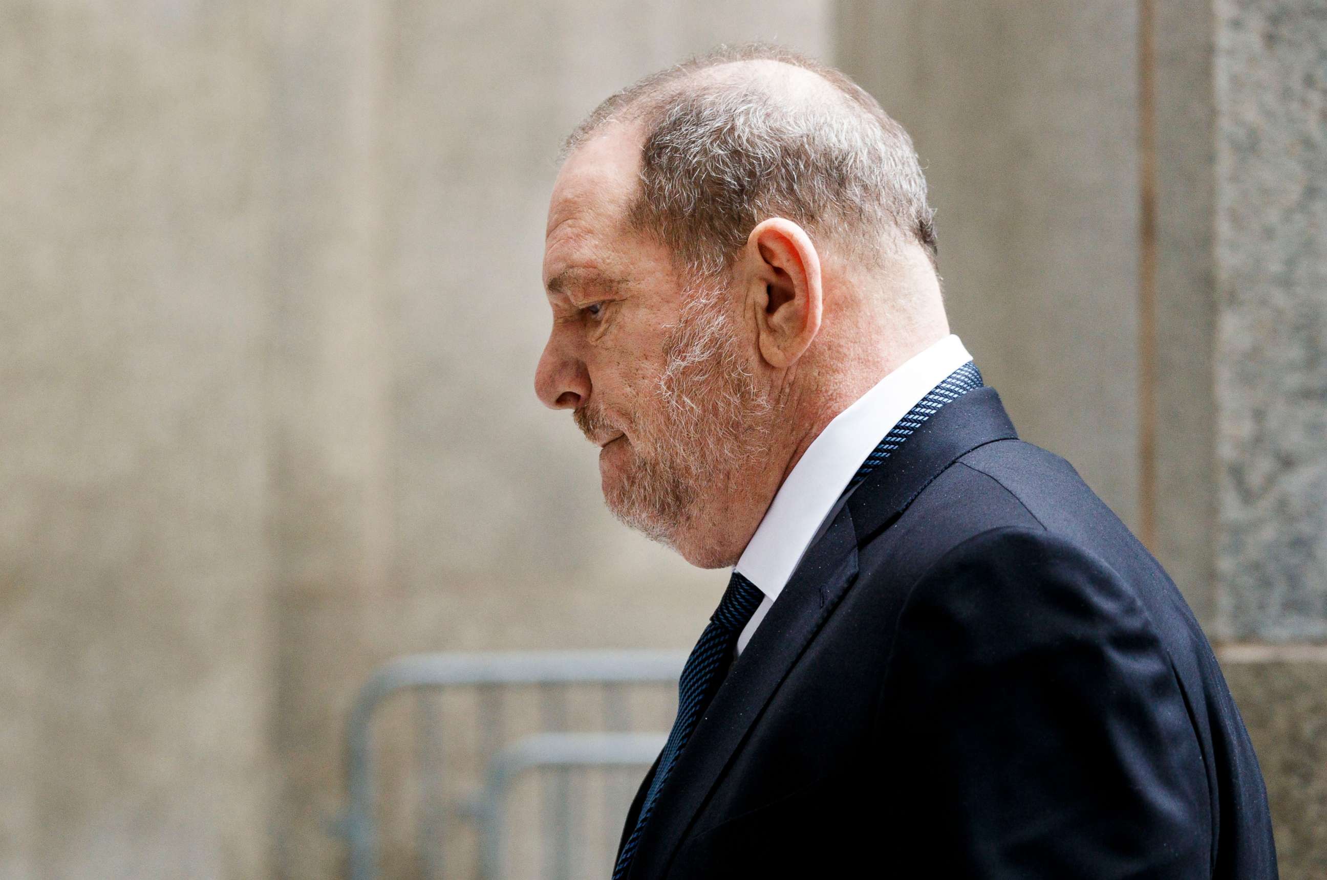 PHOTO: Former movie producer Harvey Weinstein arrives to State Supreme Court for a hearing in his sexual assault case in N.Y., Oct. 11, 2018.