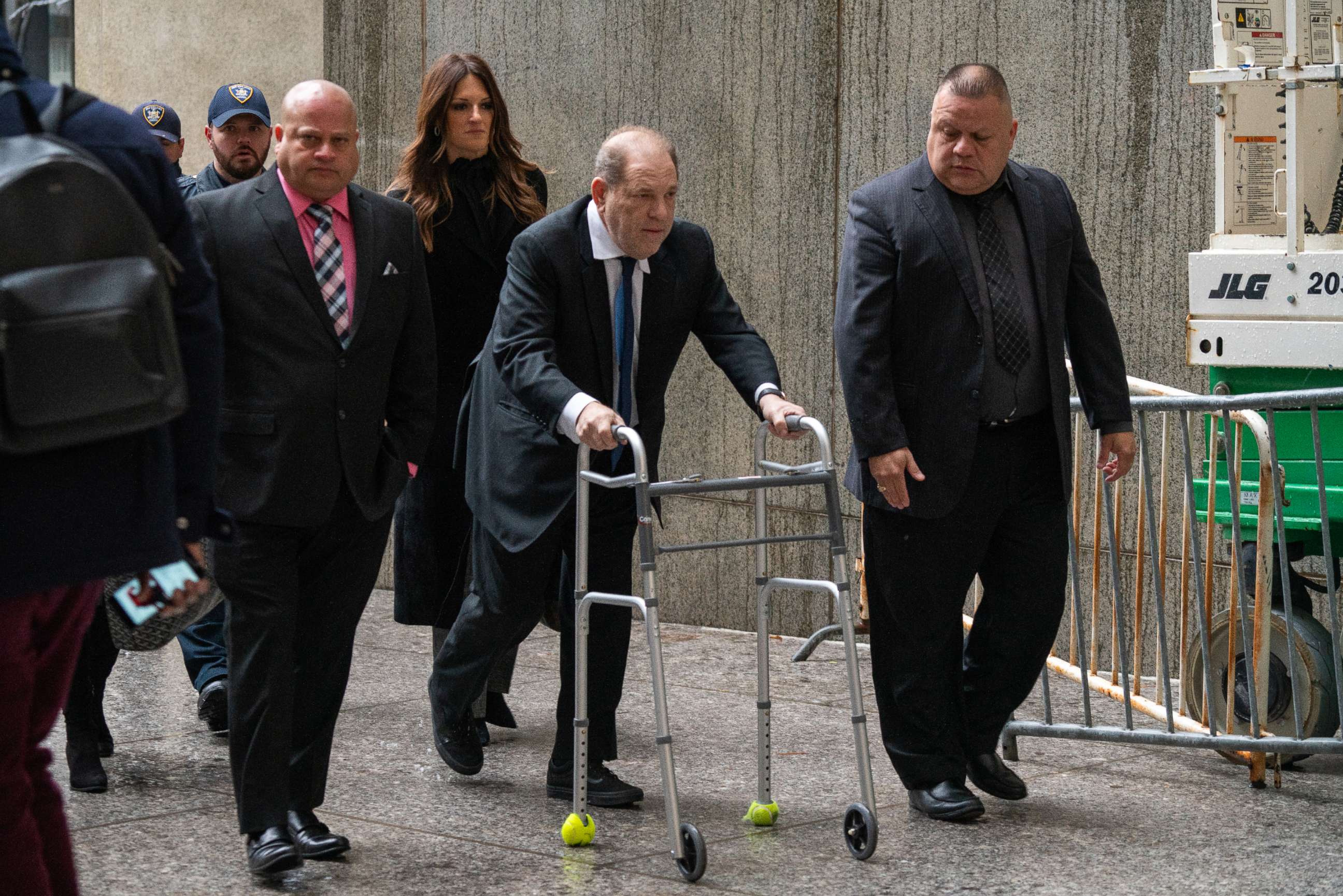 PHOTO: Movie producer Harvey Weinstein arrives at criminal court on Dec. 11, 2019 in New York City.