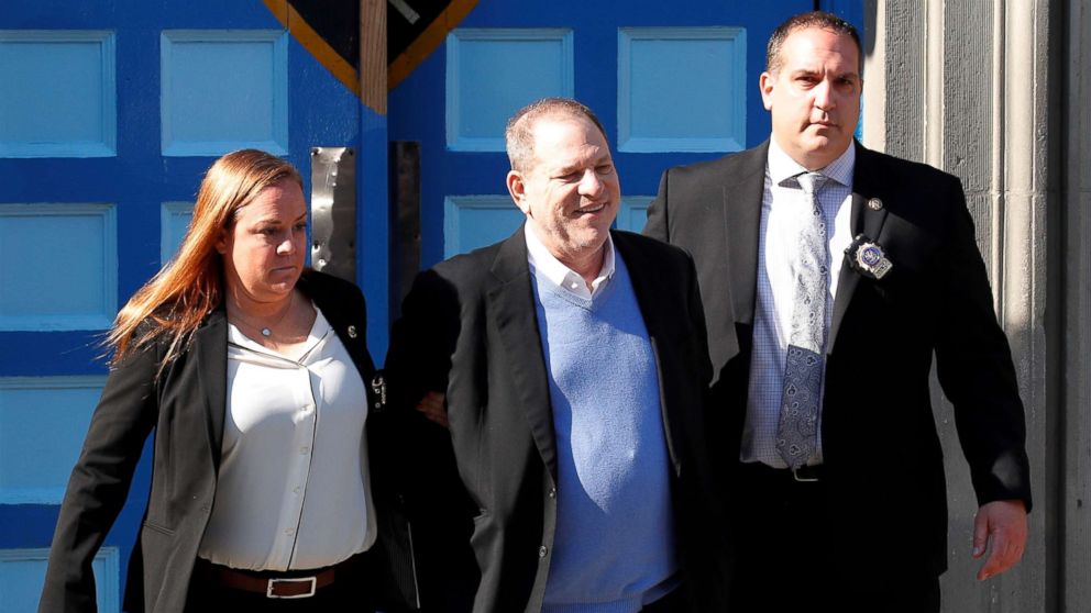 VIDEO: Harvey Weinstein released on bail after arrest on charges of rape and sexual abuse