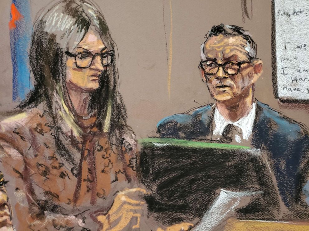 PHOTO: Paul Feldsher is questioned by lawyer Donna Rotunno during film producer Harvey Weinstein's sexual assault trial at New York Criminal Court in the Manhattan borough of New York City, Feb. 6, 2020 in this courtroom sketch.