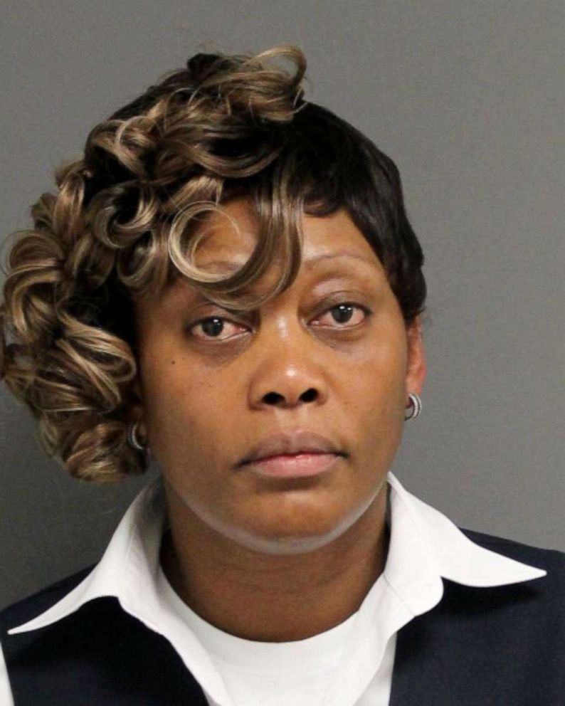 PHOTO: Bus driver Wendy Helena Alberty, pictured here, was arrested after allegedly locking a passenger inside one of the vehicle's luggage compartments, Aug. 4, 2019. 