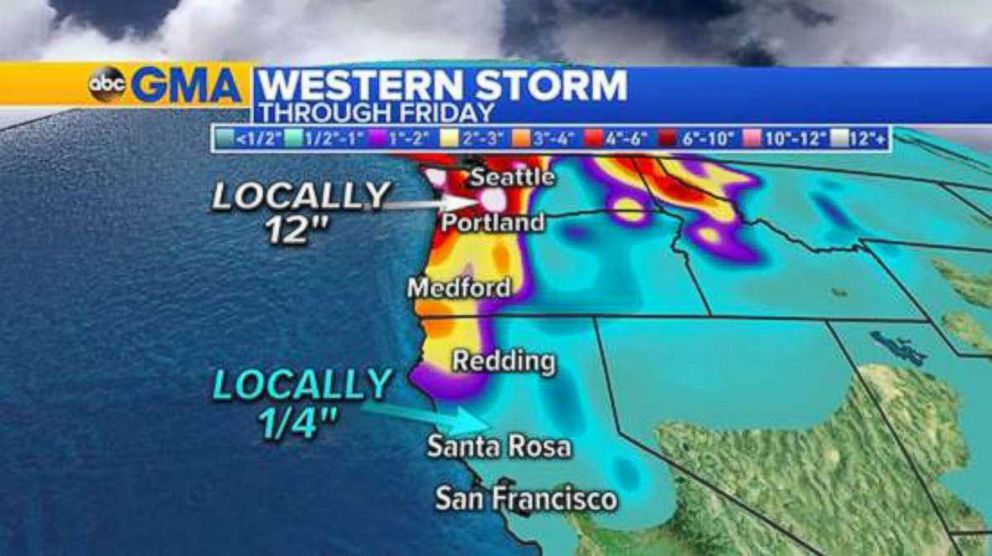 PHOTO: Western Storm - through Friday.