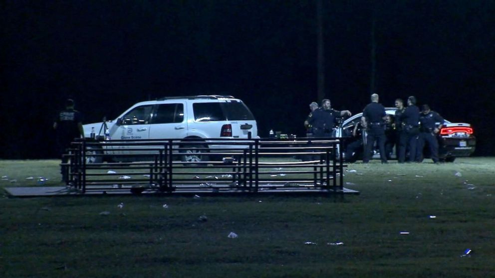 A shooting occurred on neighborhood football field at Juanita Craft Recreation Center in Dallas, June 3, 2018.