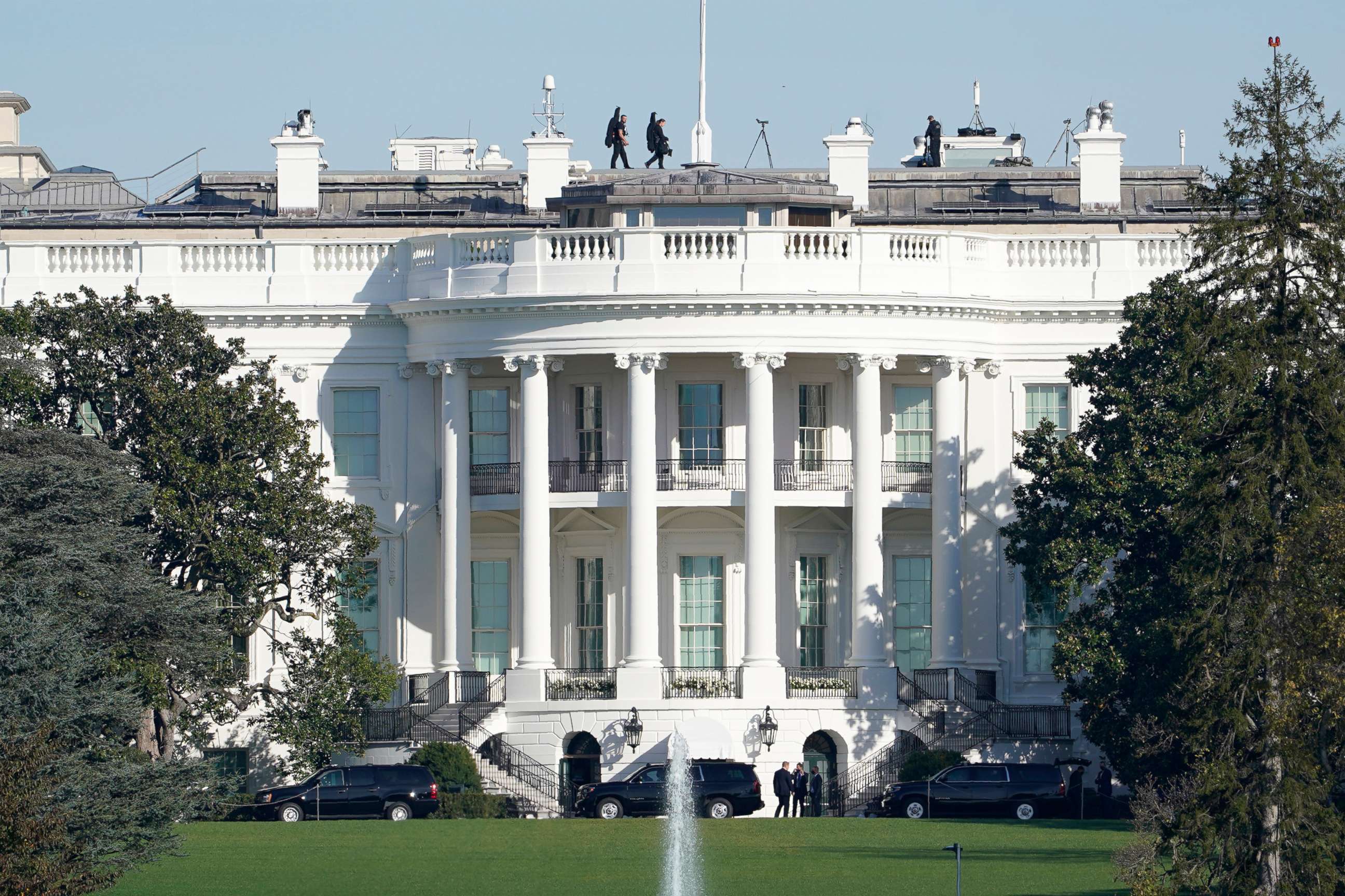 PHOTO: A view of the White House in Washington, D.C., Nov. 5, 2020.