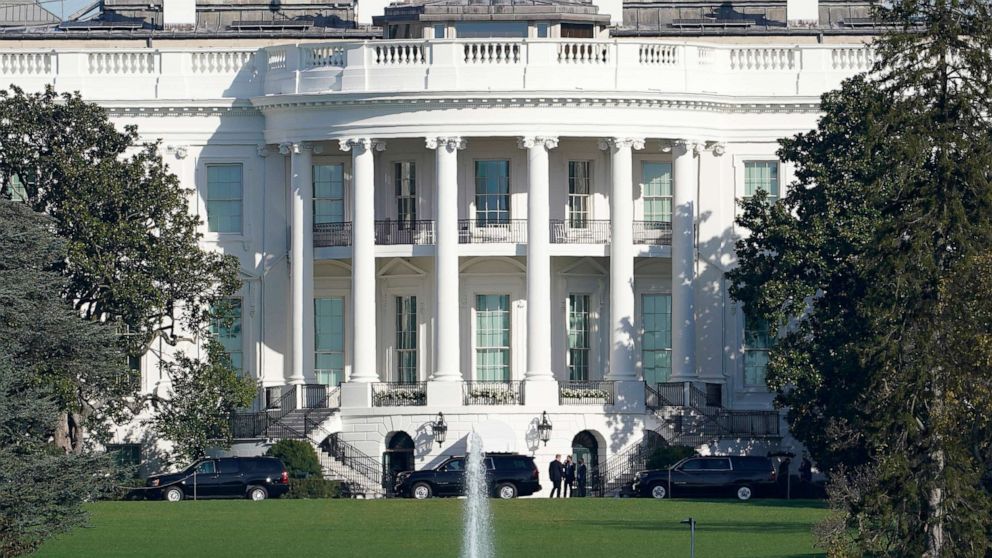 PHOTO: A view of the White House in Washington, D.C., Nov. 5, 2020.